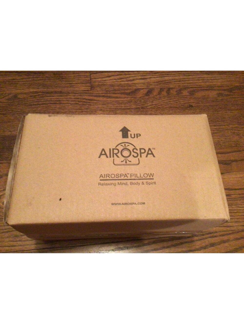 Airospa Face Down Pillow w/ Essential Oils